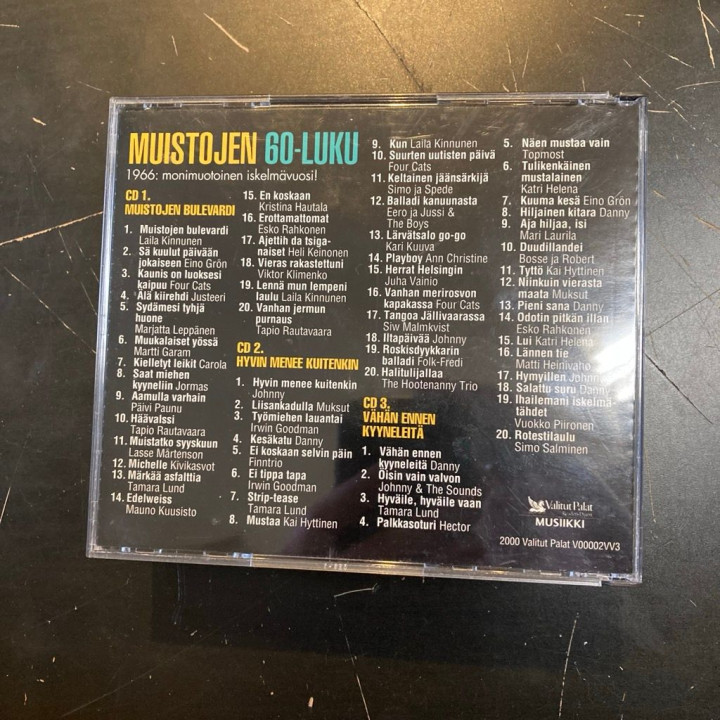 V/A - Muistojen 60-luku (1966) 3CD (M-/M-)